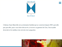 Tablet Screenshot of blanville.com